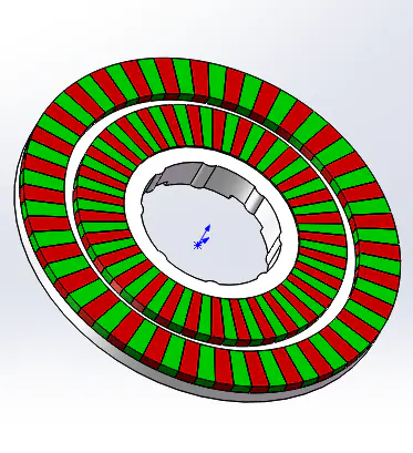 21H072 SMD11-30-3 plastic magnet