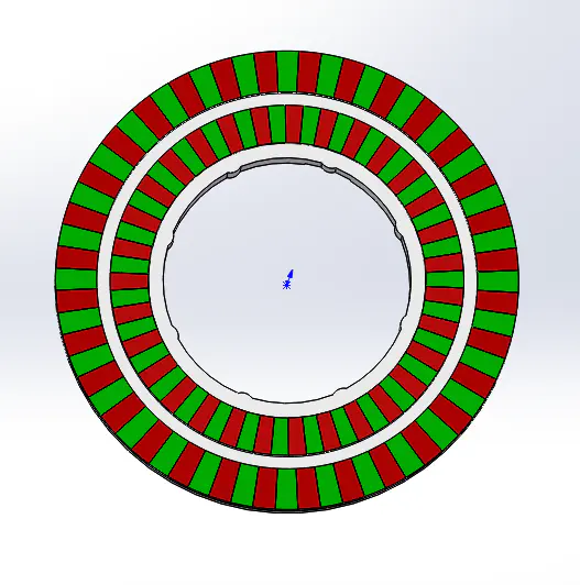 21H072 SMD11-30-3 plastic magnet
